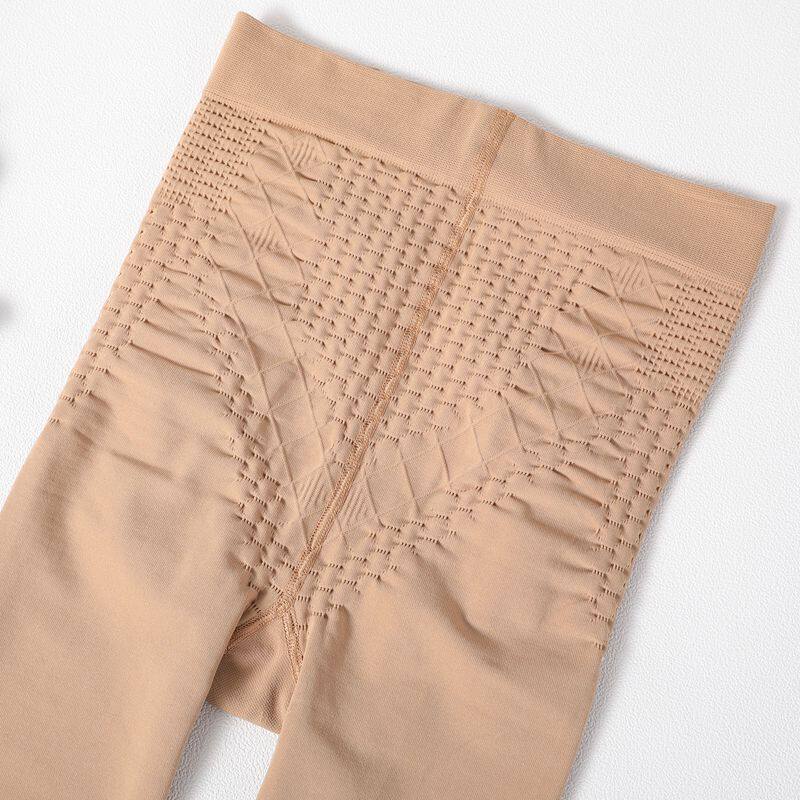 1200D Thickened Pants Socks Cotton Bottom Deodorant Socks Micro Pressure Beauty Legs Silk Stockings Women's Spring Autumn Inner Lap Pants Socks Merise