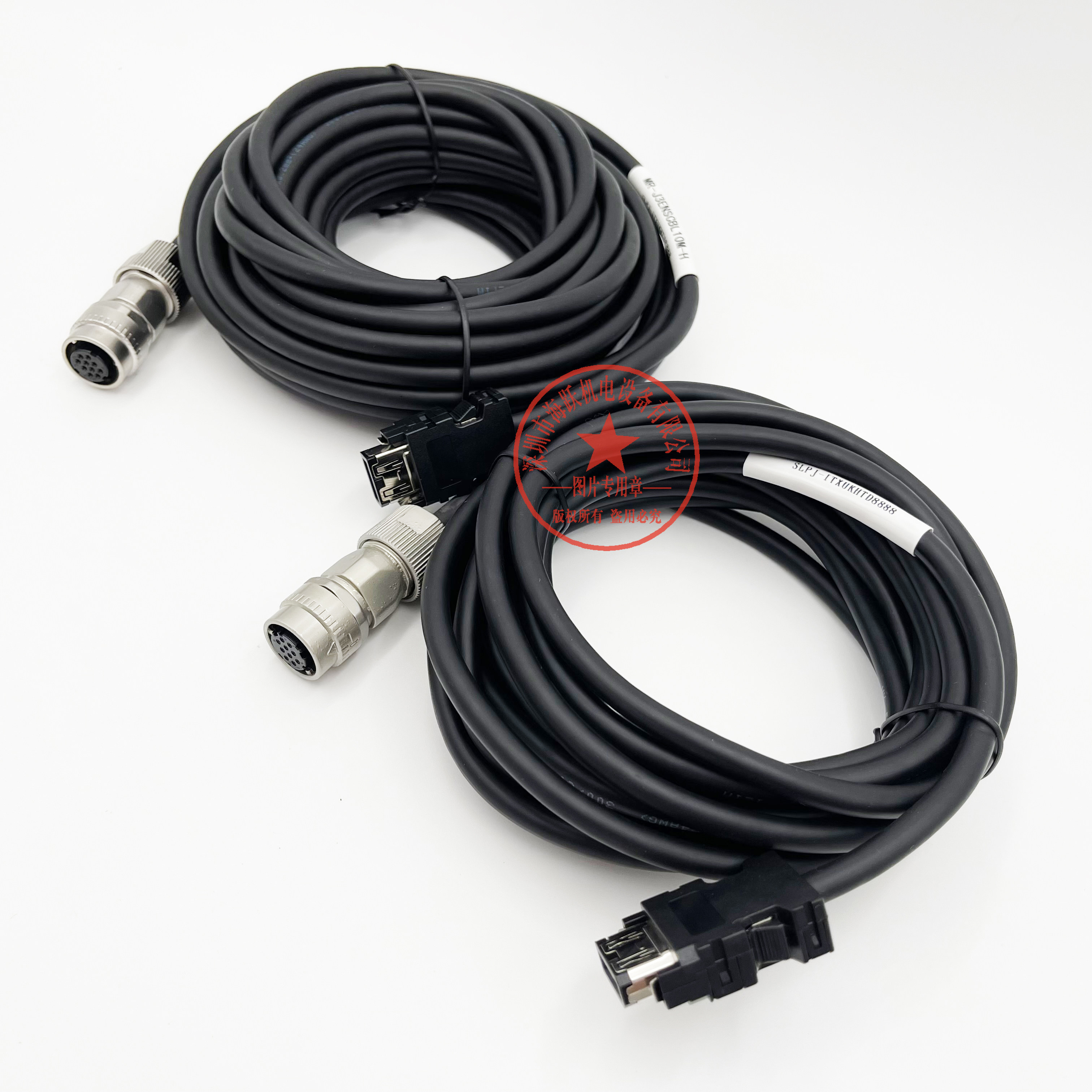 Mitsubishi servo encoder line MR-J3ENSCBL10M-L MR-J3ENSCBL5M-L High power feedback line
