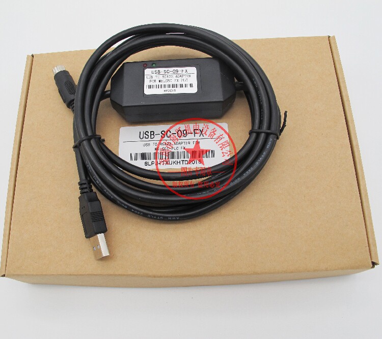 Mitsubishi FX series USB programming cable USB-SC-09-FX (two interface FX special PLC test domestic)