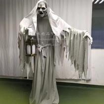Halloween haunted house large decorative props electric induction lantern zombie ghost scenic bar layout props