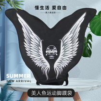 angze Australian flipper bag angel wings mermaid flipper bag shoulder bag Mahina single flipper fishtail bag