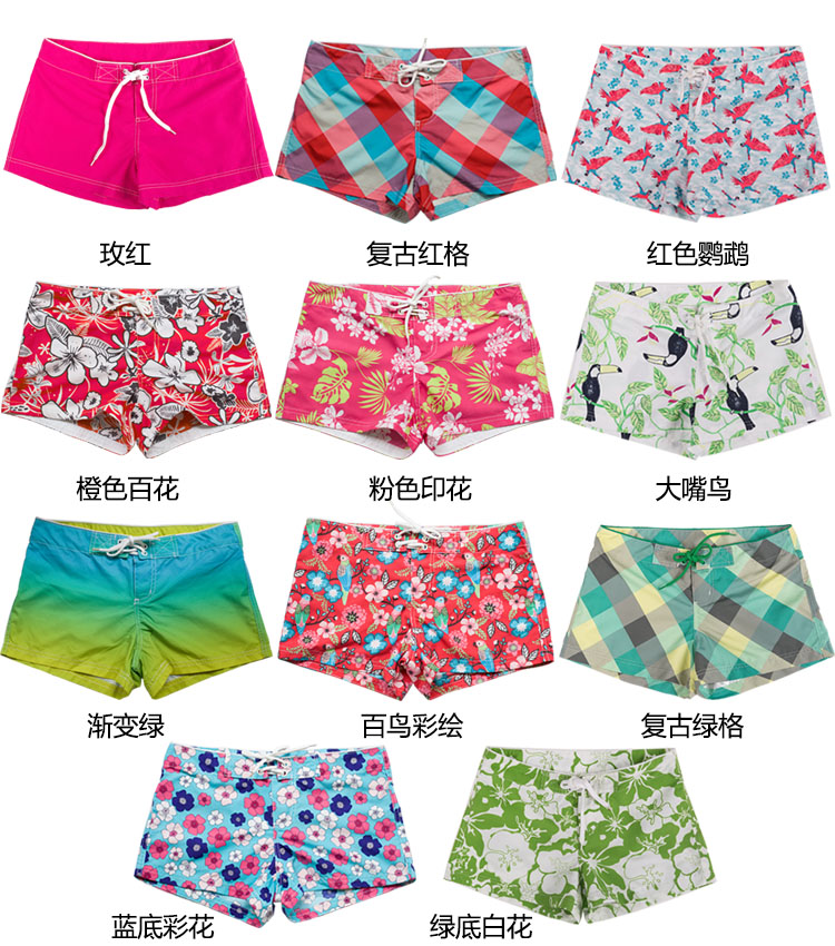 Quần short thể thao nữ mùa hè rộng kích cỡ yoga chạy quần nóng nhanh khô năm điểm thể dục quần âu quần dài nữ thủy triều - Quần bãi biển 	quần đi biển xịn