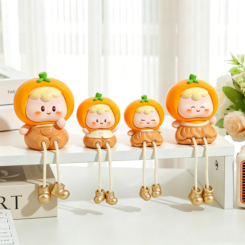 Thinking Orange healing hanging doll ornaments