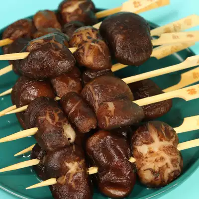 Yizhibang Oden vegetarian skewers Shiitake mushroom skewers 10 skewers 350g Convenience store skewers Fragrant Malatang hot pot ingredients