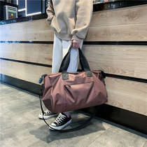 Travel Short Travel Bag Bag Women Hand Man Light Large Capacity Luggage Bag Subs Single Shoulder Inclined Satchel Exercise Fitness Bag