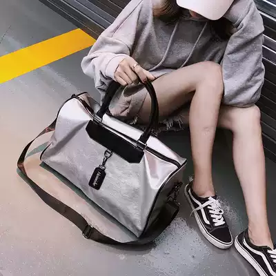 Shirui short-distance travel bag female portable Korean travel small luggage bag large capacity Light Sports Men's Fitness Bag tide