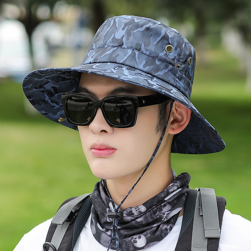 Hat Men Great Hat Visor Sunhat Summer Outdoor Hat Breathable Sunscreen Hat Camouflak Hat Man Fishing Hat Fisherman Hat