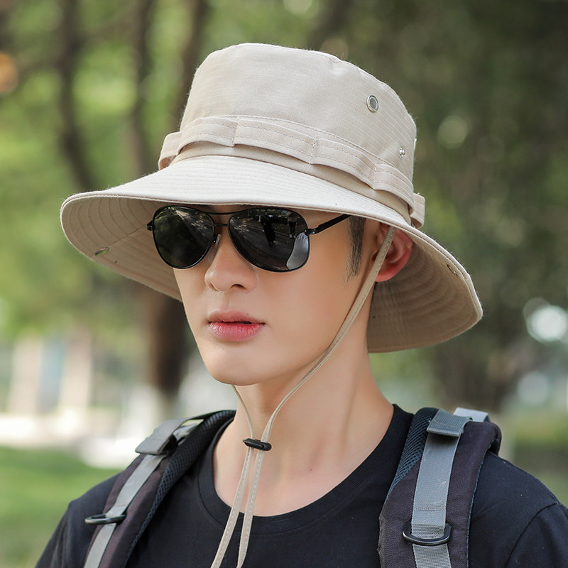 Outdoor Sun Protection Hat Men Fishing Cap Summer Sun Shade Fisherman Hat Women's Basin Hat Climbing Sun Hat Anti UV