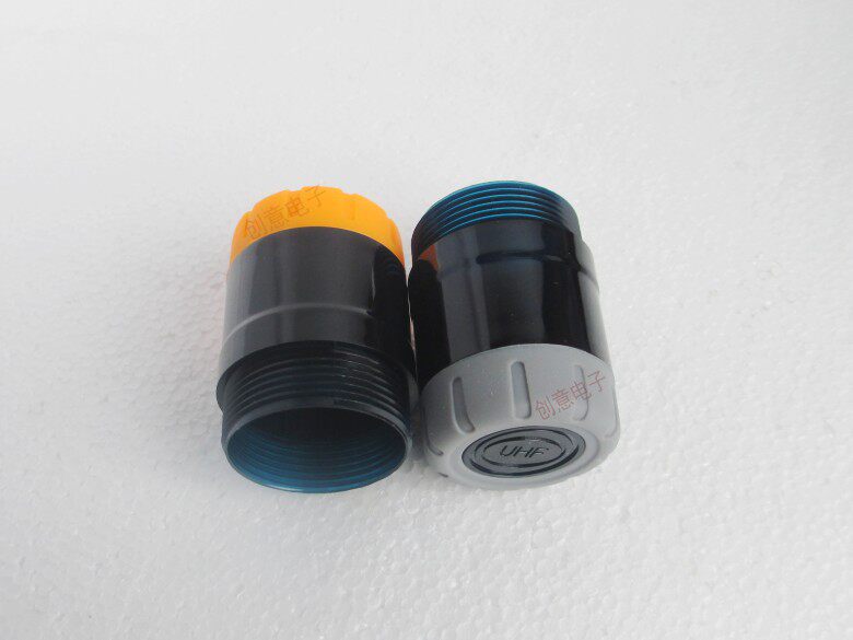 Wireless microphone Microphone tail cover back cover C19Y coarse tooth back cover base Tail plastic cover shockproof cover