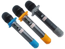 Wireless microphone protective sleeve microphone anti-roll ring tail cover U-type rubber cover shockproof waterproof sleeve four-corner anti-rolling ring