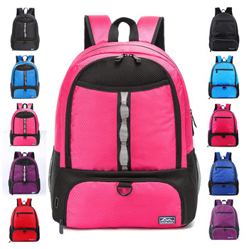 External network 450+ sports fitness bags football backpack basketball volleyball children's backpack can be used as computer bag and backpack
