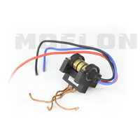 Carbon brush wind power slip ring Wind power conductive slip ring 3-way 30A 200W-500W wind power collector ring