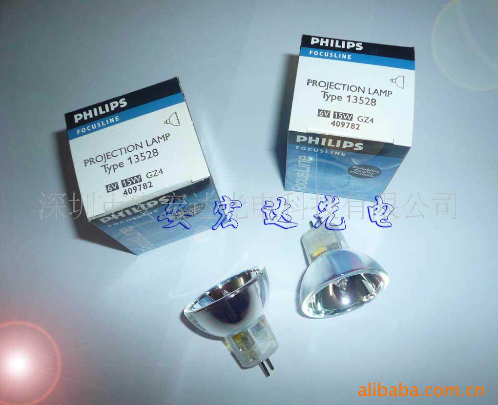 Original fit Philips PHILIPS 13528 6V 15W halogen Cup light instrument bulbs