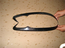 Suitable for 02-07 old Fit carbon fiber modification special eyebrow lamp under eyebrow lamp shade headlight decorative eyebrow sticker