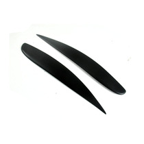 Suitable for Opel corsa D VXR black resin modified eyebrow light eyebrow Opel corsa D light eyebrow sticker