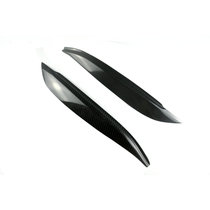 Suitable for Mazda 3 modified carbon fiber headlight eyebrow eyebrow old M3 hatchback headlight decorative patch 04-09