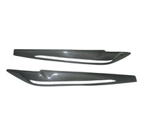 Suitable for 14-18 BMW new x5 x6 F15 F16 carbon fiber eyebrow modified headlight eyebrow sticker eye eyebrow sticker