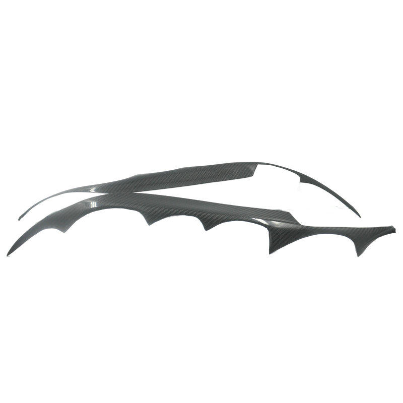 Suitable for Mazda6 carbon fiber light eyebrow M6 carbon fiber retrofit eyebrow horse 6 living-room lamp clothing retrofit light eyebrow