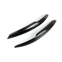Suitable for 11-18 new Polo carbon fiber eyebrows Polo MK5 headlight eyebrow stickers modified carbon fiber eyebrows