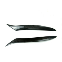 Suitable for 09-12 RX8 black carbon fiber modified eyebrow eyebrow headlight decorative patch