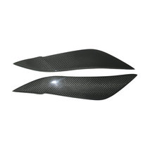 Suitable for Toyota old Corolla carbon fiber eyebrows Toyota COROLLA NZE121 headlight decoration modified eyebrows