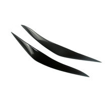 Suitable for BMW F10 F18 5 Series 520525535li carbon fiber eyebrow eyebrow headlight decorative strip