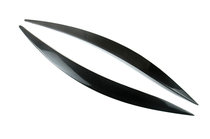 Suitable for 18-21 new Focus carbon fiber modification special lamp eyebrow eyebrow headlight decorative patch