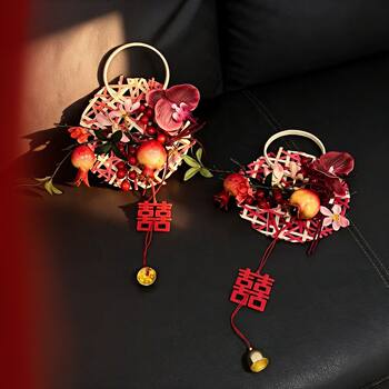 The confused empress's wedding word pendant 2026 new wedding room bedroom door decoration men's and women's wedding arrangement supplies