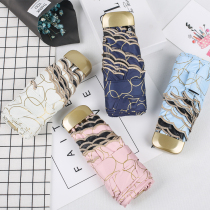 Umbrella Anti-ultraviolet Women Black Glue Flat Portable Umbrella Five Folding Umbrella Mini Sunscreen parasol