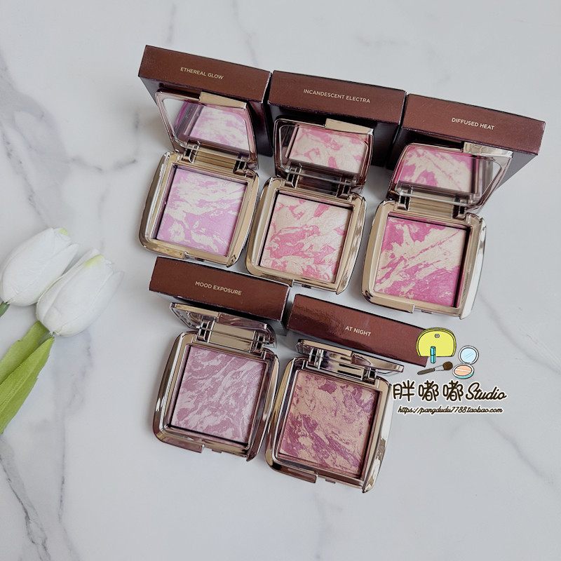 Hourglass marble Five floral meats blush and bright with high light, fat at the right spot 4 2g-Taobao