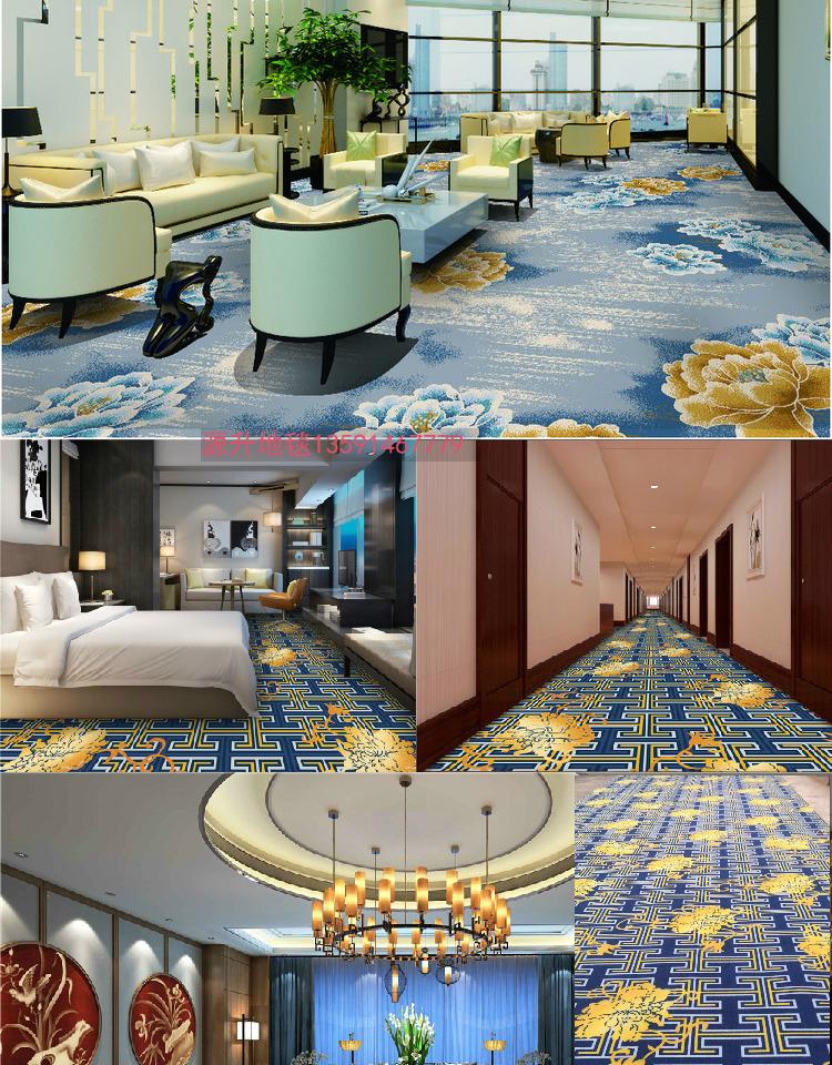 Carpet thảm cửa hàng in ấn cho phòng khách sạn tại khách sạn lang KTV cửa hàng thảm cho phòng thảm kịch bi-a B1 - Thảm giá thảm trải sàn