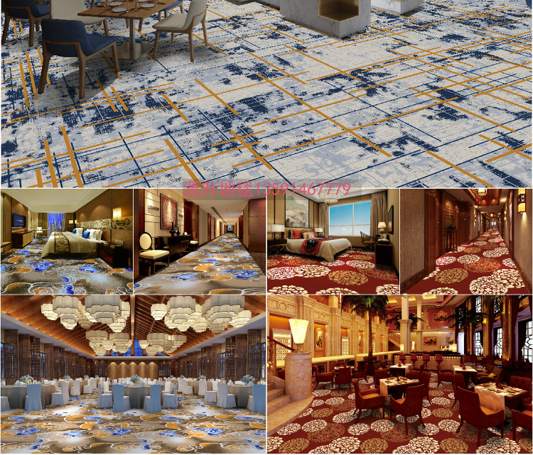 Carpet thảm cửa hàng in ấn cho phòng khách sạn tại khách sạn lang KTV cửa hàng thảm cho phòng thảm kịch bi-a B1 - Thảm giá thảm trải sàn