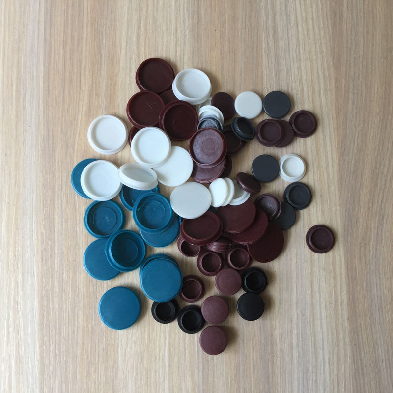 Plastic buckle cover anti-theft door door frame cover door hole cover expansion screw hole cover cement hole plastic cover