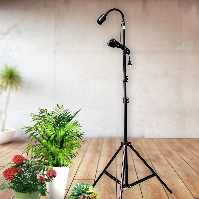 E27 Screw Lamp Holder Spotlight Bulb Plant Grow Light Floor-Standing Tripod Universal Flexible Tube Plug Switch Wire E27 Screw Lamp Holder Spotlight Bulb Plant Grow Light Floor-Standing Tripod Universal Flexible Tube Plug Switch Wire