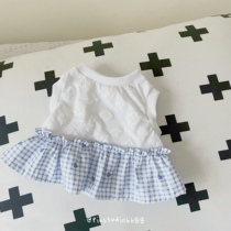 PIN 2021SS pet vest skirt can be customized fat dog Dabo Schnauzer