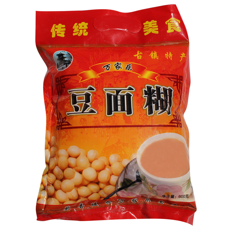 6 bags of high-quality warm spring gooey noodles, bean gooey noodles, instant whole grains, miscellaneous grains, breakfast gooey noodles