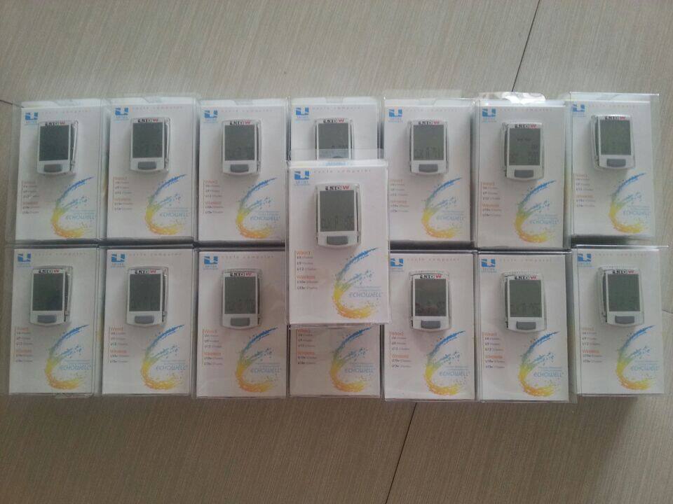 Taiwan's native ECHOWELL U10W bicycle Wireless Code Waterproof and Seismic Monitor Mileage