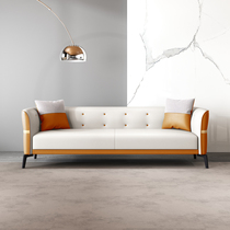 Sofa Living Room Apartment Rental Small House Type Trio Double Modern Light Extravagant Internet Red Tech Cloth Home Fabric Sofa
