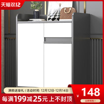Shoe cabinet home door fashion simple large capacity small apartment storage balcony locker simple modern shoe shelf