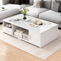 Tea Table Living Room Home Light Lavish Modern Rental House Tea Desk Small Table Minima Small Family Type Balcony Improvised Bubble Tea Table