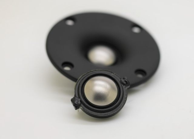 [Real Titanium Film] Export Small Tweeter, Crisp Sound, Recommended for Modification, Innovative Bookshelf Box Car Modification