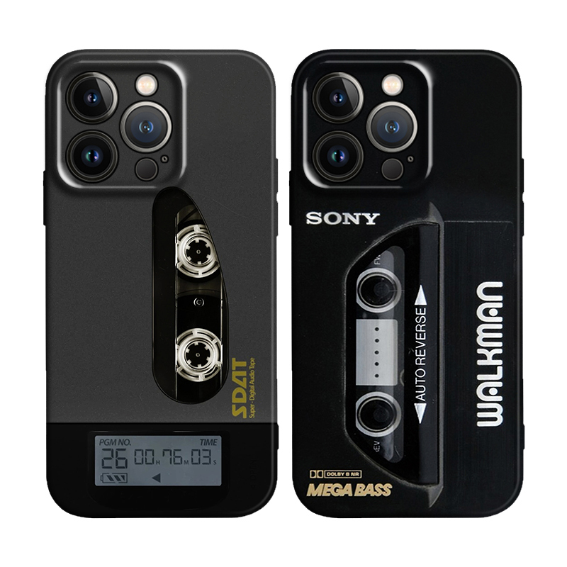 Creative Retro Sdat Walkman Tape Player Pattern Niche Case Suitable for iPhone 16 Apple 15 Promax Phone Case 14/13/12 Protective Cover Huawei Xiaomi Ov Creative Retro Sdat Walkman Tape Player Pattern Niche Case Suitable for iPhone 16 Apple 15 Promax Phone Case 14/13/12 Protective Cover Huawei Xiaomi Ov