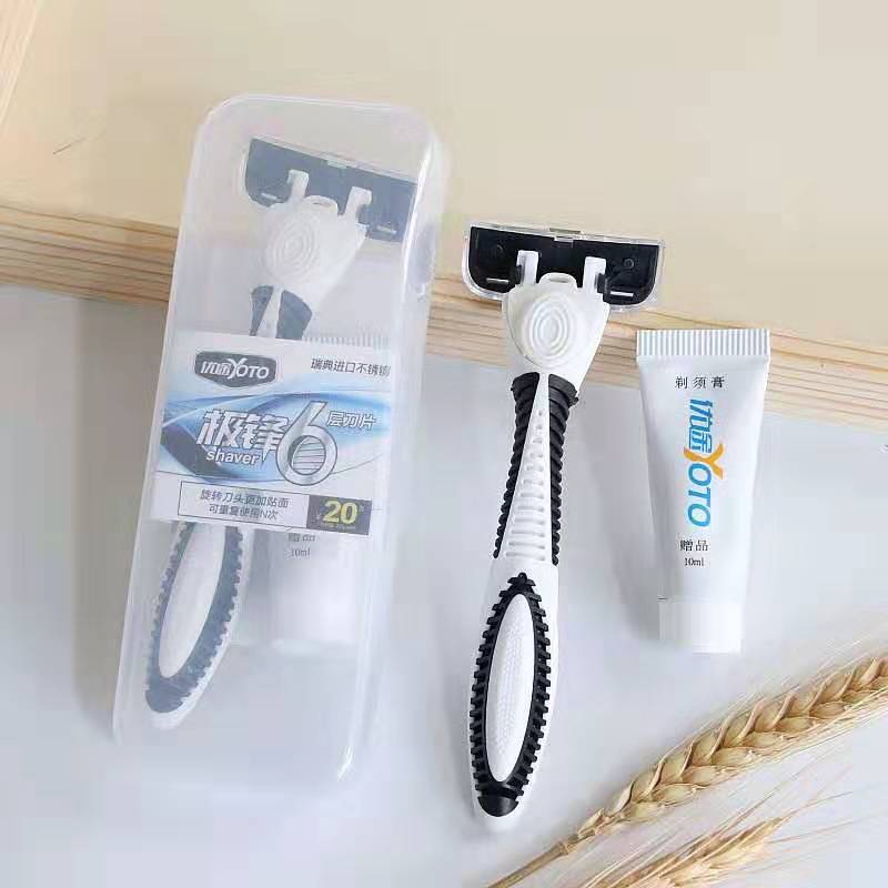 Khách sạn cao cấp dùng một lần dao cạo khách sạn trả tiền cung cấp tắm dao cạo du lịch dao cạo 10 - Rửa sạch / Chăm sóc vật tư túi đựng skincare