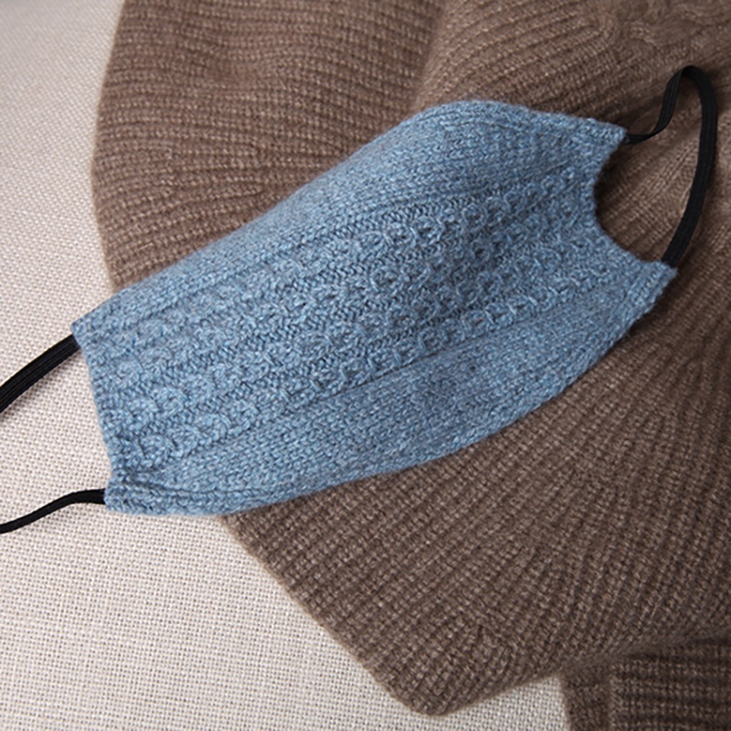 Autumn and Winter Fashionable, Comfortable and Warm Cashmere Masks for Adults, Handmade Cashmere Masks for Women, Washable and Breathable Autumn and Winter Fashionable, Comfortable and Warm Cashmere Masks for Adults, Handmade Cashmere Masks for Women, Washable and Breathable