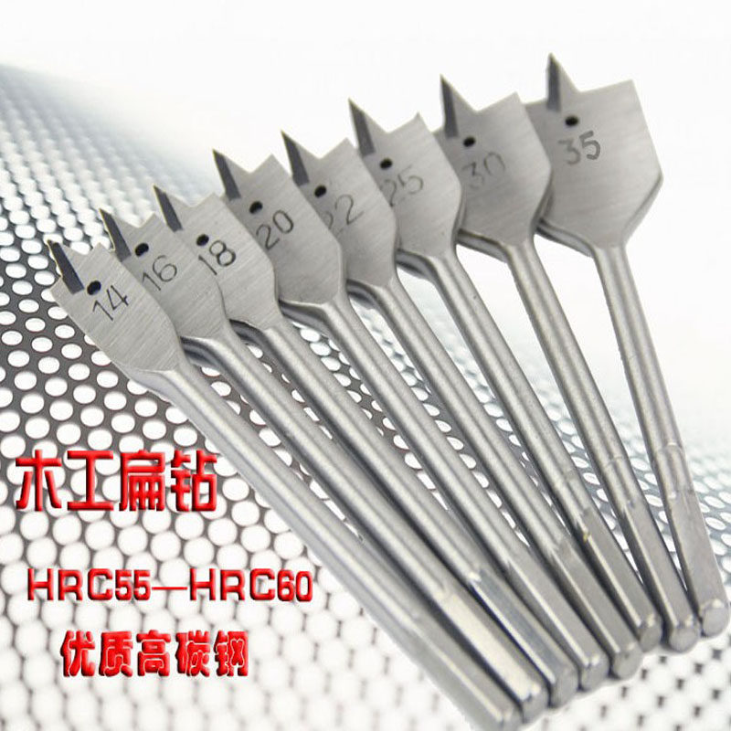 Woodworking Flat Drilling Wood Drilling Machine Flat Drills Woodwork Drills Wood Board Driller Hexagon Handle 