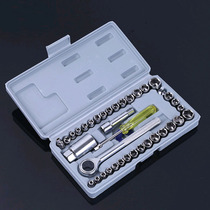 40-piece socket wrench combination tool socket tool auto repair combination tool set tool sleeve head