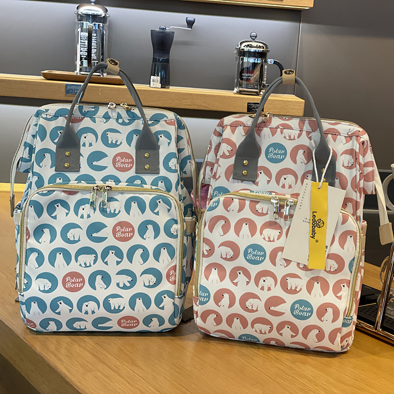 Le Bean custom light - function multi - functional medium - waterproof double shoulder backpack for newborn out of the bag