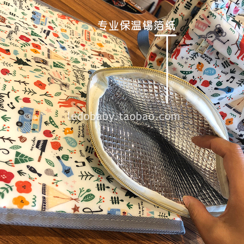Ledou Mới Đa chức năng Công suất lớn Túi xác ướp Ba lô siêu nhẹ Túi chống nước siêu nhẹ túi bỉm sữa chính hãng