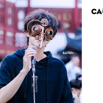 Swallowtail butterfly full face Zheng Yunlong bird mouth mask plague doctor bird mouth punk tremble singer stage bar supplies