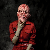 69club house horror mask latex full set of Halloween event props